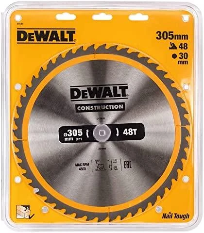 DEWALT diskinis pjūklas 305x30mmx48z
