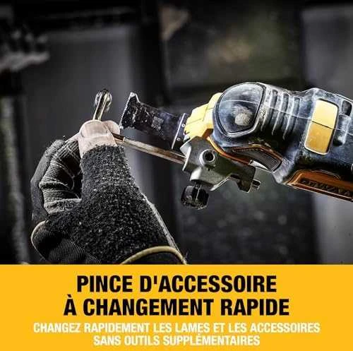 Dewalt Daugiafunkcis akumuliatorinis įrankis DCS355N + priedai, 18V, be akumuliatoriaus ir kroviklio