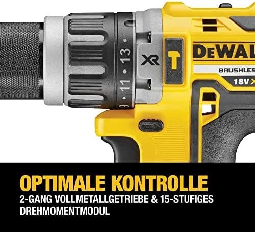 DEWALT smūginis gręžtuvas suktuvas DCD796P2, 70Nm, 2x5.0Ah