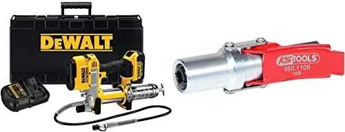 Akumuliatorinis tepalo švirkštas DeWalt DCGG571M1-QW; 18 V; 1x4,0 Ah akum.