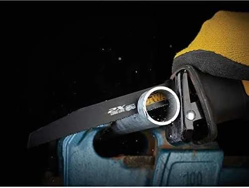 DeWalt akumuliatorinis tiesinis pjūklas DCS380N-XJ be akumuliatoriaus ir kroviklio