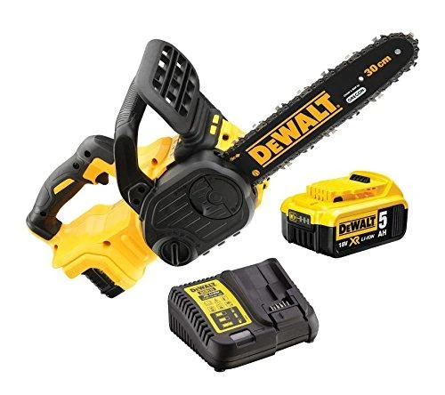 DeWALT akumuliatorinis grandininis pjūklas DCM565P1 18V 1x5.0 Ah