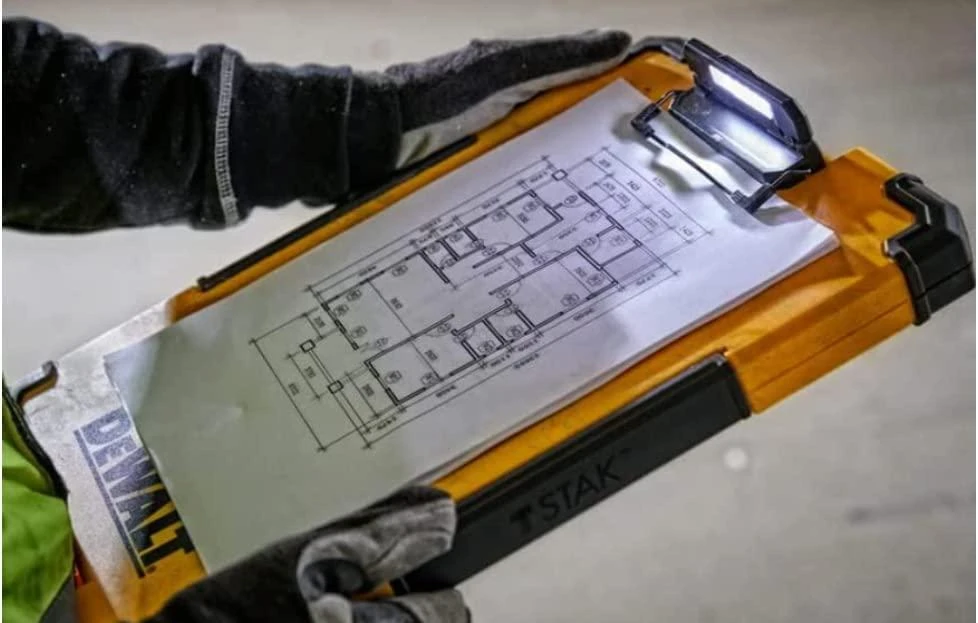 Įrankių dėžė DeWalt TSTAK Clipboard