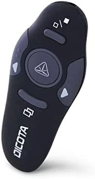 Dicota Pin Point - Prezentacinis pultelis su lazeriu 10m atstumui, juodas/ D30933