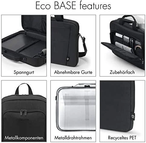 DICOTA Eco Backpack Plus BASE 13-15,6"