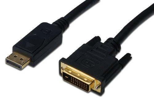 Assmann Electronic DIGITUS adapterio laidas DisplayPort DVI-D 24+1 M/M skaitmeninis Full HD Dual Link 3m AWG32