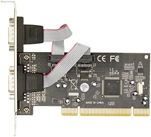 Assmann Electronic DIGITUS Serial I/O 2-port PCI Add-On Card 2 X DB9 M Slot Bracket MCS9865 chipset