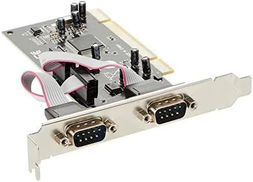 Assmann Electronic DIGITUS Serial I/O 2-port PCI Add-On Card 2 X DB9 M Slot Bracket MCS9865 chipset