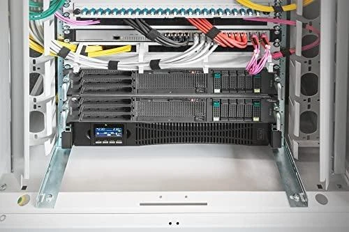 DIGITUS OnLine UPS, stovas/bokštas, 1500VA, 1500W, LCD, 8 x C13, 1 x C19, RS-232, USB, RJ45, SNMP kortelė (pasirinktinai), relės plokštė (pasirinktinai) | Skaitmenas | Internetinis UPS | OnLine UPS modulis, 1500VA/1500W | 1500 VA | 1500 W