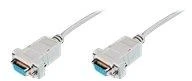 Assmann Electronic ASSMANN zero modemo kabelis D-Sub9 f/f 3m masinis smėlio spalvos