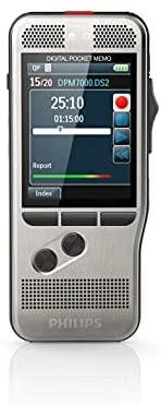 Philips DPM 7200 diktofonas su ekranu
