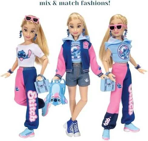 Jakks Pacific „Disney ILY 4ever“ mados lėlė su Stitch tema ir aksesuarų rinkiniu, 30 cm