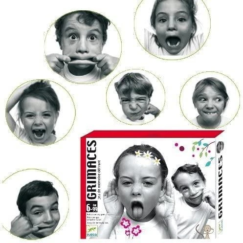 Djeco Stalo žaidimas Grimasos (Grimaces) DJ05169