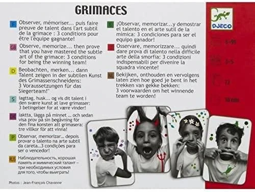 Djeco Stalo žaidimas Grimasos (Grimaces) DJ05169