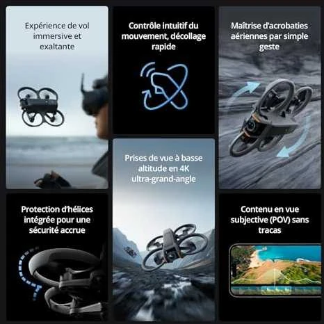 DJI Avata 2 dronas (Tik dronas)