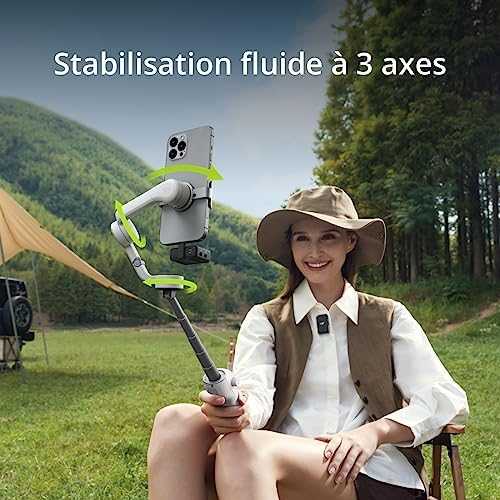 DJI Osmo Mobile 6  Gimbal (Platinum Gray) stabilizatorius