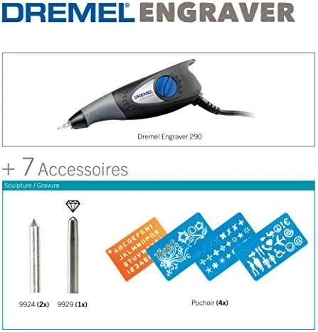 Graviravimo įrankis DREMEL 290 Engraver Hobby