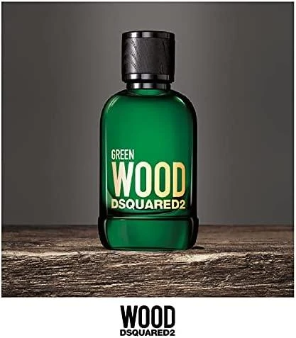 Kvepalai vyrams Dsquared2 Green Wood Pour Homme EDT, 100 ml