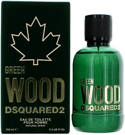 Kvepalai vyrams Dsquared2 Green Wood Pour Homme EDT, 100 ml