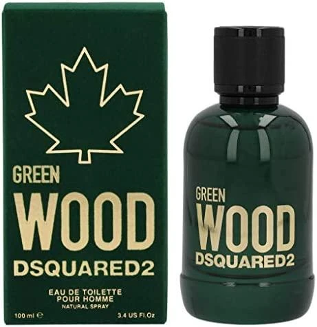 Kvepalai vyrams Dsquared2 Green Wood Pour Homme EDT, 100 ml