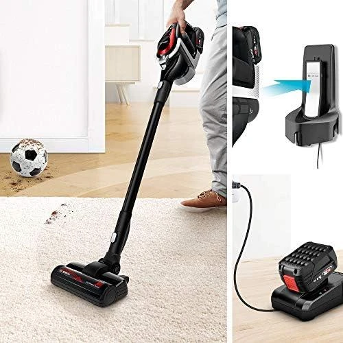 Įkraunamasis dulkių siurblys Bosch Serie | 8 Unlimited ProPower, Juodas