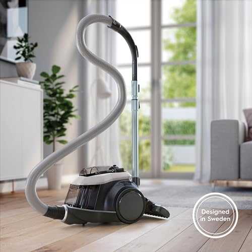 Electrolux PC91-4MG dulkių siurblys, Be maišelio, Darbinis spindulys 12m, Dulkių konteineris 1,5 L, Pilka