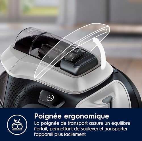 Electrolux PC91-4MG dulkių siurblys, Be maišelio, Darbinis spindulys 12m, Dulkių konteineris 1,5 L, Pilka
