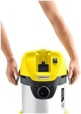 Drėgno ir sauso valymo dulkių siurblys Kärcher WD 3 Battery Premium, be akumuliatoriaus ir kroviklio 1.629-950.0