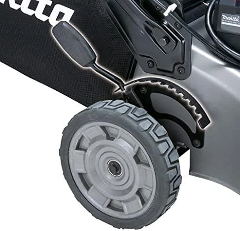 Makita LM001CZ akumuliatorinė vejapjovė 36V-40Vmax, 53 cm, BL variklis, savaeigė, 4 viename (pjovimas / surinkimas / mulčiavimas / šoninis išmetimas), plieno korpusas, be akumuliatorinio ir krovinio