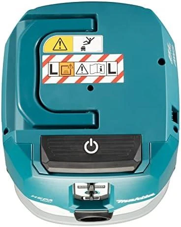 Makita VC004GLZ01 Akumuliatorinis XGT dulkių siurblys, 2X40V, 40Vmax, AWS. Komplektuojamas be akumuliatorių ir kroviklio.