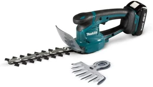 Akumuliatorinės gyvatvorių/žolės žirklės Makita DUM111SYX, 18V, 1x1.5Ah