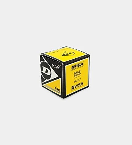 Dunlop Skvošo kamuoliukas Pro 12-box, 2gelt.taš,PSA/WSA