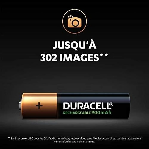 Duracell StayCharged AAA (4pcs) Įkraunama baterija Nikelio-metalo hidridas (NiMH)
