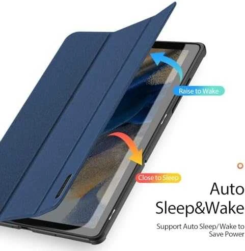 Dėklas Dux Ducis Domo Samsung X210/X215/X216 Tab A9 Plus 11.0 tamsiai mėlynas