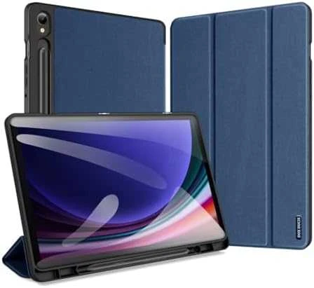 Dėklas Dux Ducis Domo Samsung X610/X616 Tab S9 FE Plus tamsiai mėlynas
