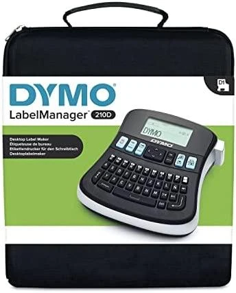 DYMO LabelManager 210D™ QWZ Kitcase etikečių spausdintuvas Perkėlimas terminiu būdu 180 x 180 DPI 12 mm/sec QWERTZ