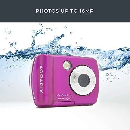 Easypix Aquapix W2024 Splash rožinės spalvos 10066