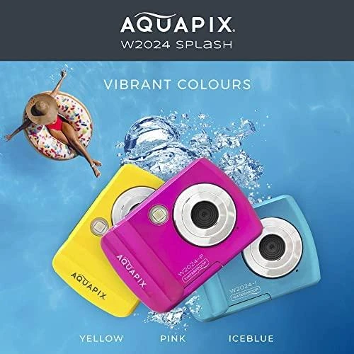 Easypix Aquapix W2024 Splash rožinės spalvos 10066