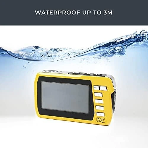 Easypix Aquapix W3048-Y geltonos spalvos Edge 10076