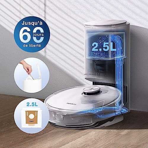 Dulkių siurblys - robotas Ecovacs DEEBOT T9, Baltas