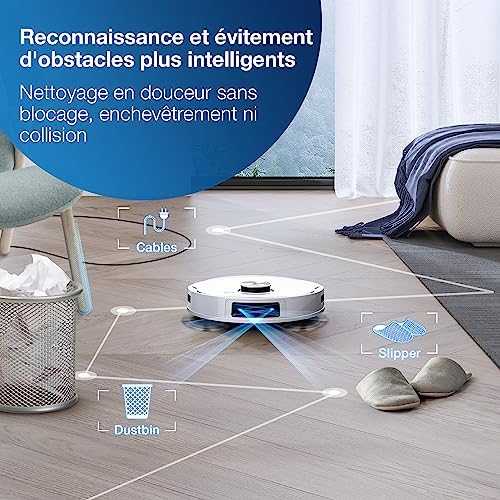 Dulkių siurblys - robotas Ecovacs DEEBOT T9, Baltas