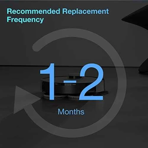 Medžiaginės Šluostės Ecovacs dulkių siurbliams robotams X1 Plus/ T10/ T10 Plus, 3 vnt.