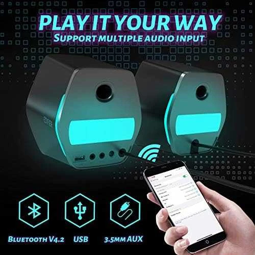 Kompiuterio kolonėlės Edifier G2000 skirtos žaidimams/Bluetooth/32W/ Juodos spalvos