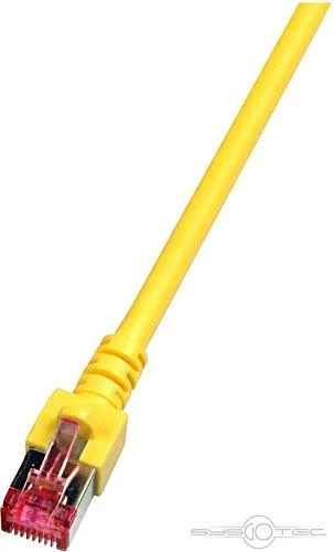 Efb Elektronik EFB Patchcord, Cat.6, S/FTP, PIMF, geltona, 0.5m (K5511.0,5)