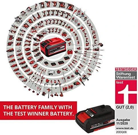 Akumuliatorius Einhell Lithium-Ion (Li-Ion) 5.2 Ah 18 V