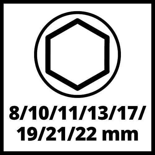Pneumatinis Veržliasukis - Einhell TC-PW 340 340 N⋅m 7500 RPM Juodas, Raudonas