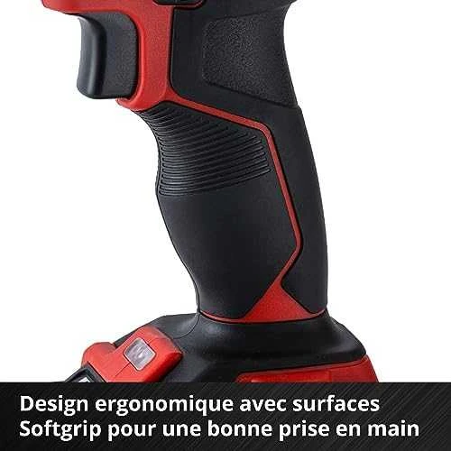 Einhell smūginis suktuvas gręžtuvas TE-CD 18/40 Li-i + 64 priedai (2×2,0Ah) 4513992