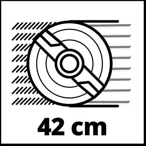 Akumuliatorinė vejapjovė Einhell RASARRO 36/42; 36 V; 2x5,2 Ah akum.