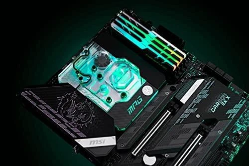 Ek Water Blocks EK vandens blokai EK-Quantum Momentum, Intel MPG Z590 Gaming Carbon - EK X Edition - Socket 1200