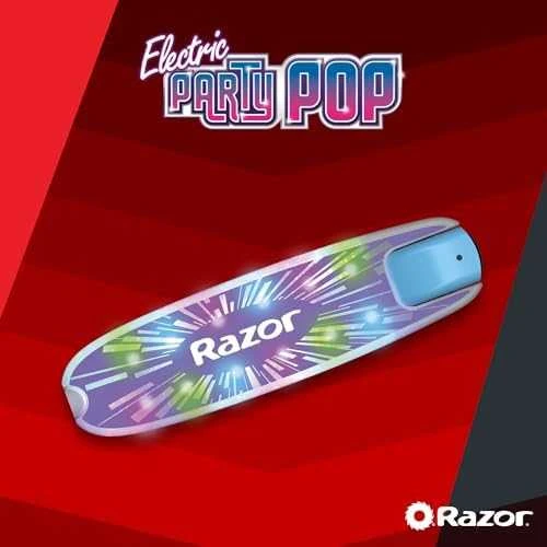 Paspirtukas Razor Party Pop Scooter, Baltas
